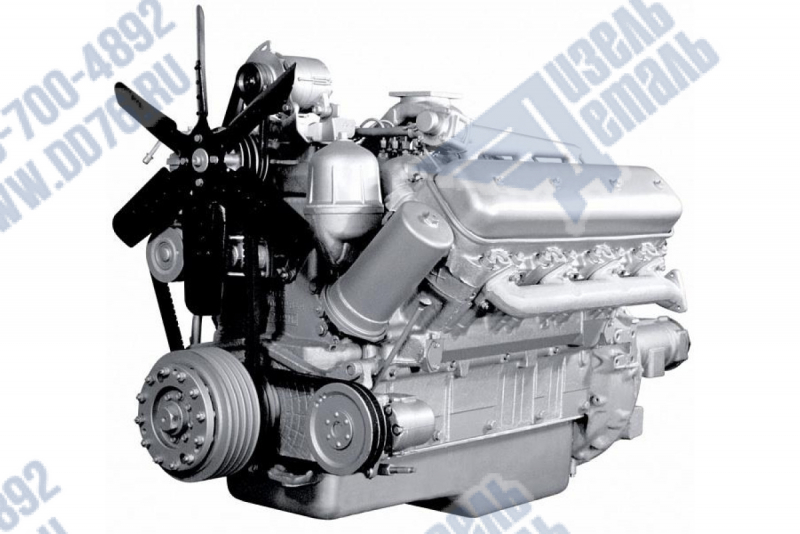 Картинка для Двигатель ЯМЗ 238АК без КП со сцеплением 2 комплектации