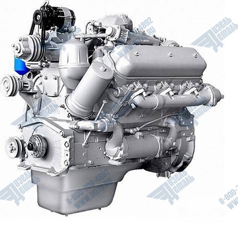 236Б-1000153 Двигатель ЯМЗ 236Б без КП со сцеплением 7 комплектации