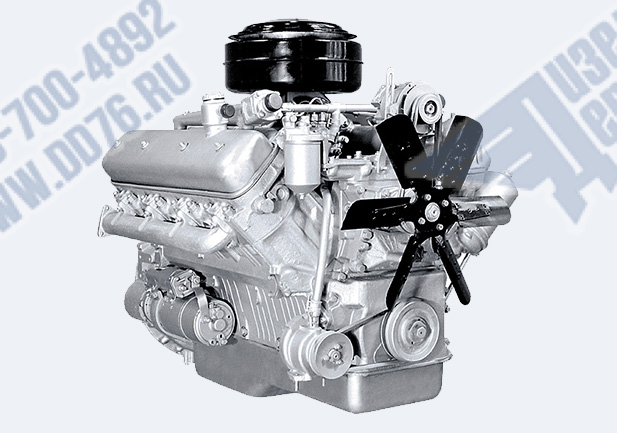 238М2-1000186 Двигатель ЯМЗ 238М2 без КП и сцепления основной комплектации